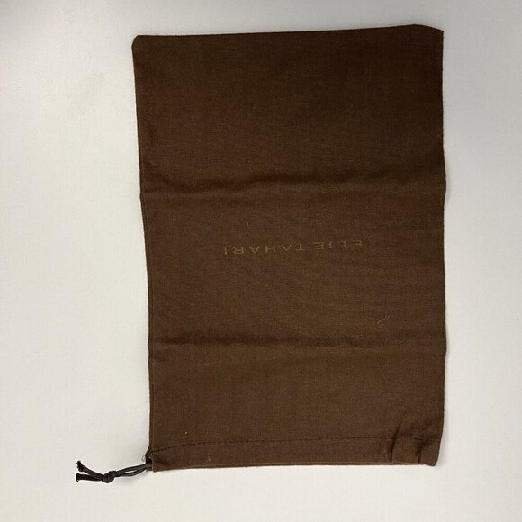 Elie Tahari Brown Dust Bag 12.5” X 8.5” New - Picture 6 of 6